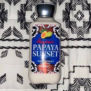 Agave Papaya Sunset Bath & Body Works body lotion